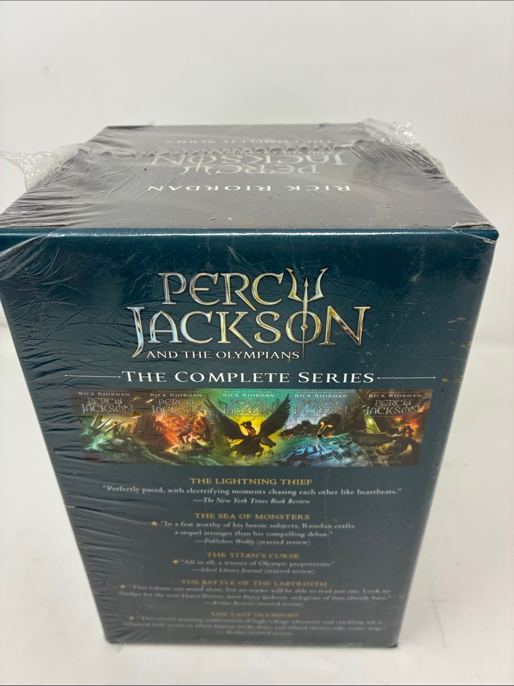 Disney Percy Jackson Box Set - Green, Yellow, Black - Picture 6 of 7